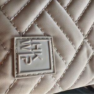 IHKWP -Quilted Cream Women's Croaabody Bag with built in wallet.  Excellent